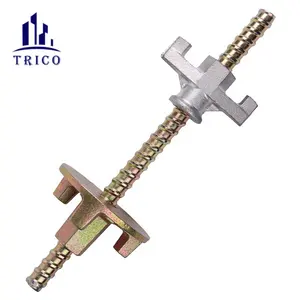 Hebei TRICO Formwork Wing Nut dan Formwork Steel Tie Rod untuk konstruksi 15mm 17mm Wing Nut