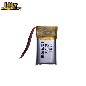 601218 <span class=keywords><strong>3.7v</strong></span> <span class=keywords><strong>90mah</strong></span> סוללת ליתיום פולימר עבור אוזניות אלחוטיות אוזניות אלחוטיות אוזניות 3d משקפיים צמיד חכם gps dvr - Product Image 1