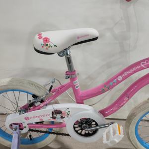 Neumático de goma inflable avanzado <span class=keywords><strong>Bicicleta</strong></span> para niños con sistema de freno en V Horquilla de acero de una sola velocidad-<span class=keywords><strong>Bicicleta</strong></span> de juguete para niñas pequeñas - Product Image 4