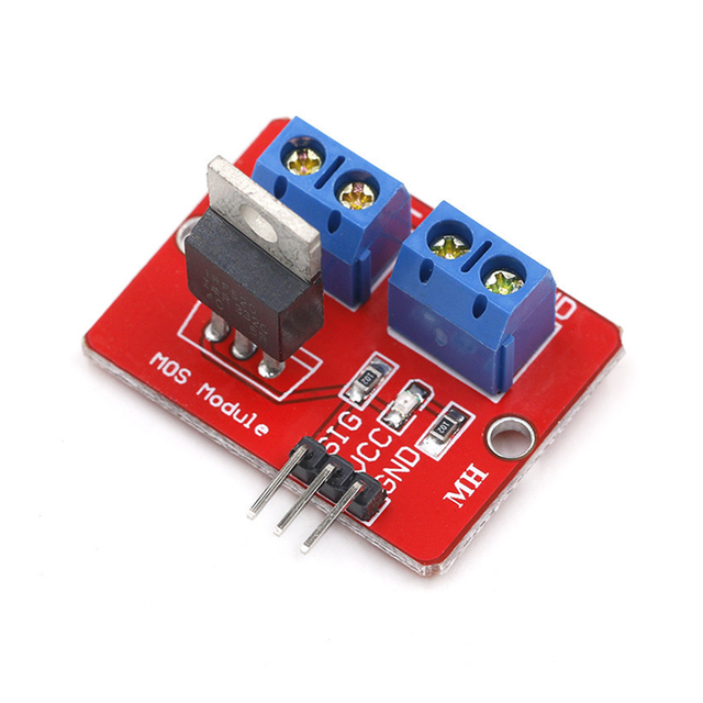 IRF520 MOSFET Driver Module MOSFET Button Drive for Raspberry PI ARM MCU 3.3V-5V