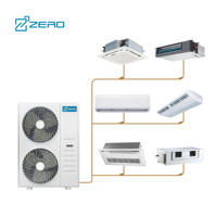 Zero Vrf Vrv Smart 8Kw 33.5Kw Conduit à pression statique moyenne Unités intérieures Climatisation centrale multi-split pour les super marchés