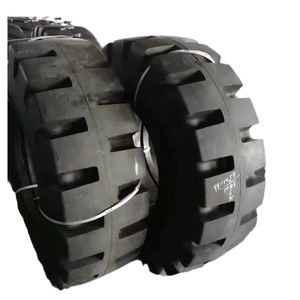 Pneus pleins 23.5-25 pour chariot élévateur, engins de construction, pneus en caoutchouc haute résistance - Product Image 5