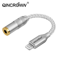 Adaptador hembra a macho de 3,5 MM recubierto de PVC profesional para conector de auriculares Apple para teléfono móvil tableta auriculares de coche con Cable auxiliar