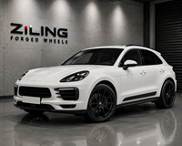 Rines Monoblock ZL Premium Nuevos Compatibles con Macan 95B GTS Turbo de 18-21 Pulgadas, Aleación de Aluminio Forjado, Cóncavos Profundos