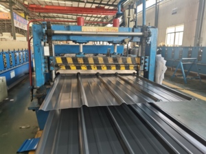 Năm Sao Tấm Thép Tấm Lợp T35 Chi Phí Thấp 8.3M 10 Ft Mạ Kẽm Ngoài Trời Cong Roof Tấm Trong Kerala - Product Image 3