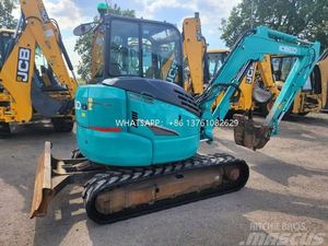 Excavatrice d'occasion Kobelco, dernière offre pour 5 tonnes de matériel de construction, excavatrices d'occasion à vendre, excavatrice Kobelco Sk55 - Product Image 2
