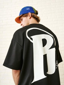 T-shirts décontractés à manches courtes pour hommes, imprimés lettres, personnalisables..F10 - Product Image 2