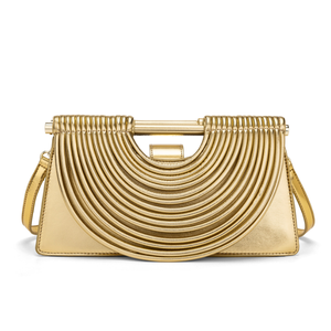 Bolso de mano acrílico con forma de concha irregular, moderno, para bodas, venta al por mayor, pequeño, para mujer, para cena, nuevo - Product Image 2
