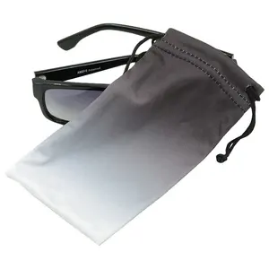Doppelseitige Pull Micro Fabric Eye Glass Hüllen/Taschen