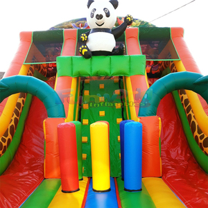 Tobogán inflable gigante Scorpion para adultos, castillo inflable comercial con zona de saltos. - Product Image 6