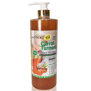 Gel douche exfoliant aux fruits le plus vendu, éclaircit la peau, élimine les poils noirs et laisse une peau douce et soyeuse - Product Image 2