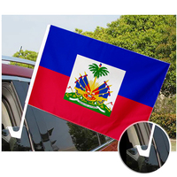 Bandana en gros 3x5 pieds imprimé drapeau haïtien 90x150 cm drapeau national haïtien