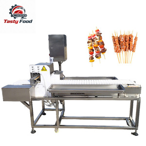 Máquina Automática de Enhebrar Carne de Acero Inoxidable, Máquina Eléctrica de Alto Rendimiento para Hacer Brochetas, Equipo Industrial para Enhebrar Carne - Product Image 4