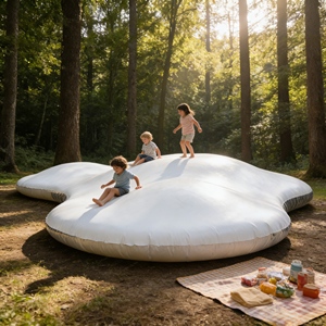 Castillo Inflable <span class=keywords><strong>en</strong></span> Oferta, Trampolín Comercial Inflable para Exteriores, Configuración Completa para Parque de Diversiones Grande - Product Image 4