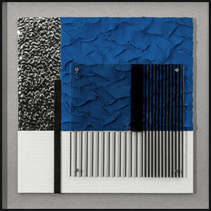 Lussuoso Quadro in <span class=keywords><strong>Vetro</strong></span> di Cristallo Nordico Fatto a Mano <span class=keywords><strong>con</strong></span> Cornice in Alluminio, Dipinto Astratto su Tela <span class=keywords><strong>per</strong></span> Arredamento Moderno - Product Image 3