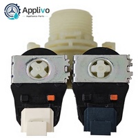 Válvula Solenoide Doble de Entrada de Agua para Lavadora FPS180G59, Compatible con Jinling Candy Hoover 220-240V 50/60Hz, Reemplazo de 2 Vías
