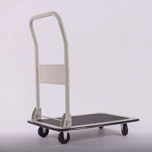 Camion à main à plate-forme PH1005 100kg avec revêtement en poudre résistant aux UV Pb conception libre chariot d'entrepôt durable pour la logistique - Product Image 2