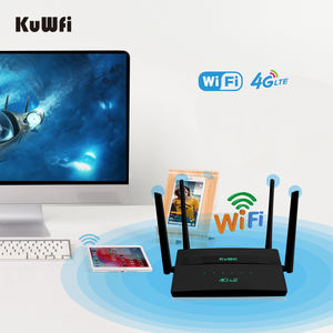 Enrutador KuWFi 4g de doble banda 750Mbps 4G LTE enrutador inalámbrico 32 usuarios desbloqueado módem enrutador WiFi 4g con tarjeta SIM - Product Image 6