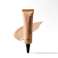 Fond de teint liquide Rishiddo Fandeshon à haute couvrance, anti-transpiration, fini naturel