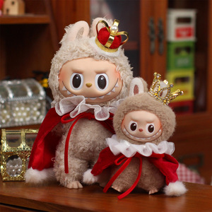 Doll Clothes King Cloak Red With White Ruffle For Pullip Dolls 8-13 Years Unisex Toy Accessory - Product Image 3