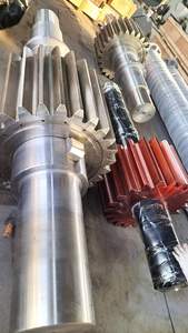 China brand DeYu factory <b>price</b> forged steel 42crmo large module transmission screw gear shaft - Product Image 2