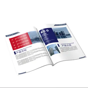 Factory Custom Design Brochure Printing Service Custom Brochure Booklet Printing Pamphlet Printing