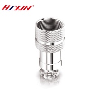 GX16 M16 Aviation Socket Plug Wire Panel Docking Connector 2/3/4/5/6/7/8/9/10 Pin Male Female DC Output