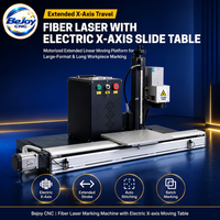 Machine de marquage laser UV avec table coulissante servo à axe X étendu