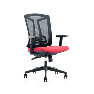 Modern Executive Mid Back Ergonomic Swivel Office <b>Chair</b> with Adjustable Height and 3-Position Lock Mesh Commercial Use - Product Image 1