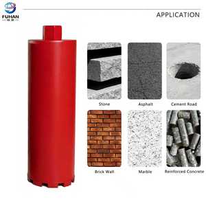 Arix-<span class=keywords><strong>Foret</strong></span> <span class=keywords><strong>à</strong></span> noyau <span class=keywords><strong>diamant</strong></span>é pour blocs de briques en béton <span class=keywords><strong>avec</strong></span> filetage, mèches de maçonnerie soudées de 5mm, 6mm, 8mm de diamètre - Product Image 5