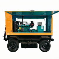 Générateur diesel mobile sur remorque de 200 kW pour moteur 6LTAA8.9-G2, super silencieux, démarrage automatique, triphasé, 4 fils, 50 Hz, utilisation en extérieur