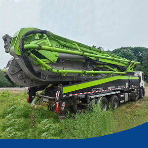 รถปั๊มคอนกรีตติดตั้งบนรถบรรทุกมือสอง ปี 2020 ยี่ห้อ Zoomlion รุ่น 62X6RZ โครงรถ Scania 8X4 62 เมตร ขาย - Product Image 4