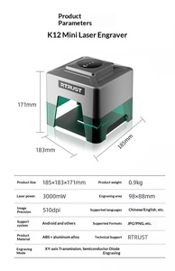 Laser Marking and <strong>Engraving</strong> <strong>Machine</strong> for Stainless Steel <strong>Portable</strong> Desktop Wood Leather Mini Laser <strong>Engraving</strong> <strong>Machine</strong> for Metal - Product Image 6