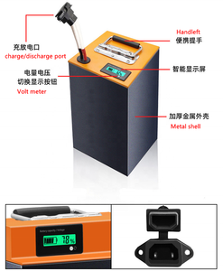 Batterie per Scooter 96v 48v 60v batteria per moto elettrica 72v 40ah batteria al litio 50ah 45ah 60ah 100ah per bici elettrica - Product Image 4