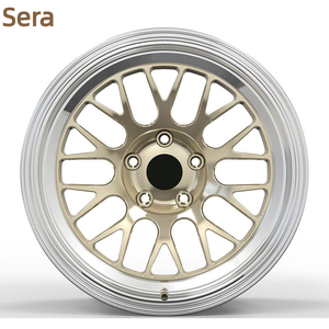 Rines Deportivos Forjados Sera ML-10 en Plata Pulida y Cepillada <span class=keywords><strong>de</strong></span> 18, 19 y 20 Pulgadas, Compatibles con E46 M3 E90 E92 F80 F82 M4 - Product Image 2