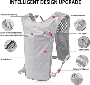 <span class=keywords><strong>Sac</strong></span> à <span class=keywords><strong>dos</strong></span> d'hydratation sportif ultra-léger et réglable 2026 – Gilet de course <span class=keywords><strong>confortable</strong></span> pour la <span class=keywords><strong>randonnée</strong></span> et l'entraînement de marathon - Product Image 5