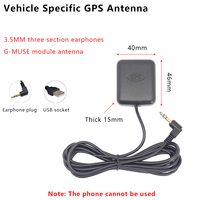Module GPS d'enregistreur de conduite avec navigation, chien électronique, antenne GPS externe, casque 3,5 mm, G-MOUSE