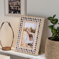 Daxin Rectangle Décoration de la maison Cadre photo MDF