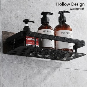 Estante de aluminio para ducha montado en la pared del baño, estantes organizadores, estantes cosméticos, soporte de almacenamiento, accesorios de baño para inodoro, esquina - Product Image 4