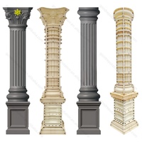 Moule ABS Haute Précision pour Colonnes Rondes en Béton Type Colonne Romaine d'Extérieur pour Coffrage de Piliers Domestiques et de Construction Industrielle