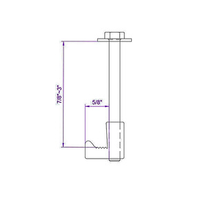 Hoso Racing Aluminum Alloy J Type Mounting <b>Clip</b> MC01 For Pickup Truck Toolbox Fastener 4 Packs - Product Image 2