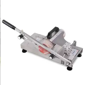 Commercial slicer stainless steel cut mutton fat beef bacon ham meat labor-saving meat slicer cutting machine
