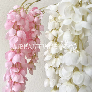 <span class=keywords><strong>ต้น</strong></span>วิสทีเรียสีทองประดิษฐ์สำหรับตกแต่งฉากงานแต่งงาน - Product Image 2
