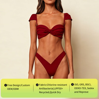 Großhandel Maßgeschneiderte Sexy Vollständige Reife Frauen Elastischer Fluoreszierender Badeanzug
