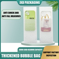 Pochettes à bulles transparentes sacs pochette à bulles de protection sacs en mousse antichoc à Double paroi affleurants pour l'amortissement emballage expédition