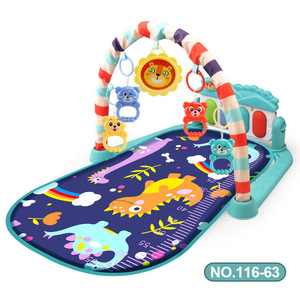 Alfombra de Juego Grande de Plástico para Niños, No Tóxica, de Doble Cara, Portátil, Suave, con Funciones Musicales para el Tiempo de Juego del Bebé - Product Image 3