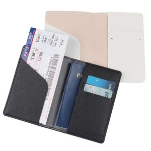 Luxury Slim Travel Passport Holder Luggage Tag Set Fashion PU Leather Cover <b>Wallet</b> <b>RFID</b> Waterproof Case <b>for</b> <b>Men</b> and Women - Product Image 5