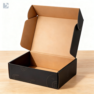 Boîte d'expédition en carton ondulé pour l'emballage, l'envoi postal, le déménagement et le stockage, boîte en carton économique avec faible MOQ pour les cadeaux - Product Image 1