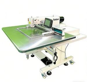 Nouvelle machine à coudre industrielle à lit plat avec point noué à une aiguille, alimentation automatique, avec valise de transport - Product Image 1
