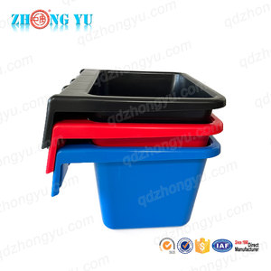 Nouvelle Corbeille à Aliments Portable en Plastique de 15L pour <span class=keywords><strong>Chevaux</strong></span>, Vaches, Bovins, Moutons et Bétail, à Suspendre dans les Écuries Extérieures, Facile à Utiliser - Product Image 4